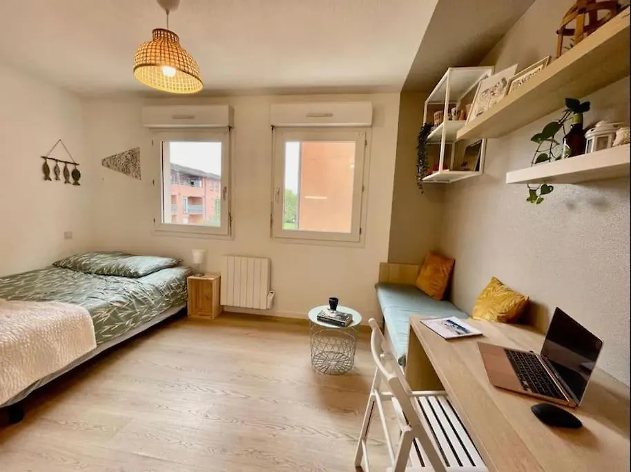 Studio Orchidee - Metro Arenes - Hopital A 5 Mn Daire Toulouse 0*,  Fransa